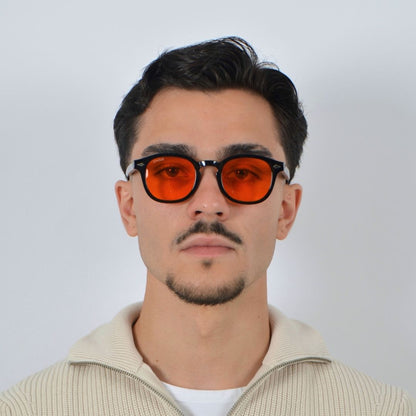 SAINT-TROPEZ NOIR / ORANGE